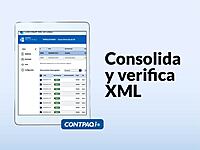 Consolida y Verifica XML en tiempo real, sin necesidad de descargar por cada tipo de documento, con un solo reportes podrás descargar documentos de tipo ingreso, egreso y nomina. Consolida y Verifica XML en tiempo real, sin necesidad de descargar por cada tipo de documento, con un solo reportes podrás descargar documentos de tipo ingreso, egreso y nomina.