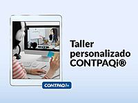 Taller CONTPAQi, personaliza y comienza a explotar todas las funcionas de tu sistemas, desde como instalar hasta procesos especiales, decide y aprende a tu ritmo con este tipo de taller 100% virtual.